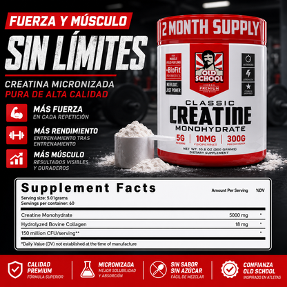 CREATINA MICRONIZADA PURA
