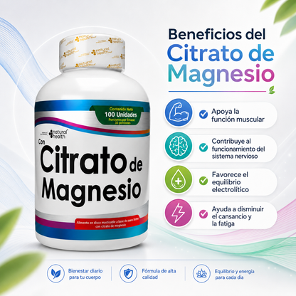 CITRATO DE MAGNESIO x 100